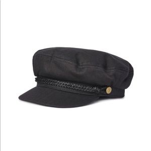 Brixton Fiddler Cap Navy Blue Fisherman Hat